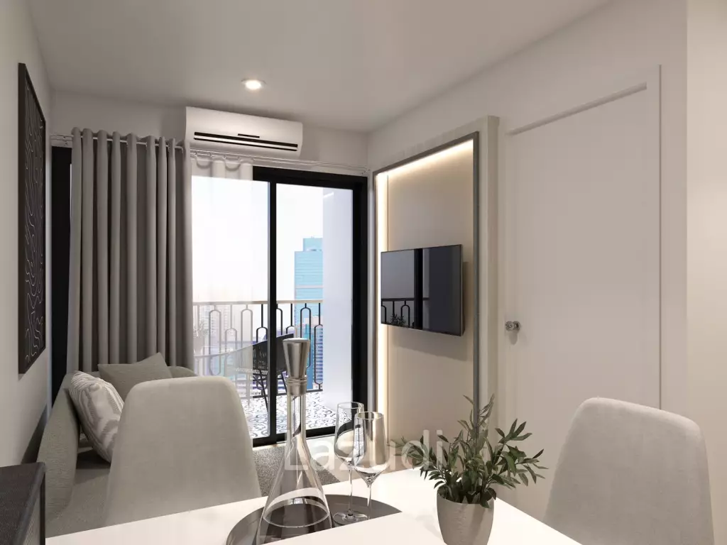 2 Bedrooms 1 Bathroom 57.80 SQ.M. The Indeed Condo