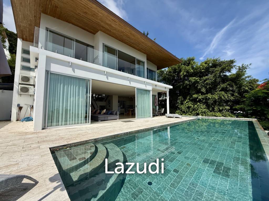 Spacious 3-Bedroom Sea View Villa | Bang Por, Koh Samui