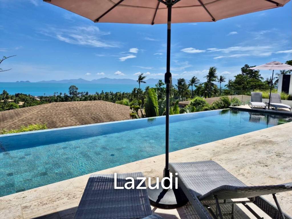Spacious 3-Bedroom Sea View Villa | Bang Por, Koh Samui