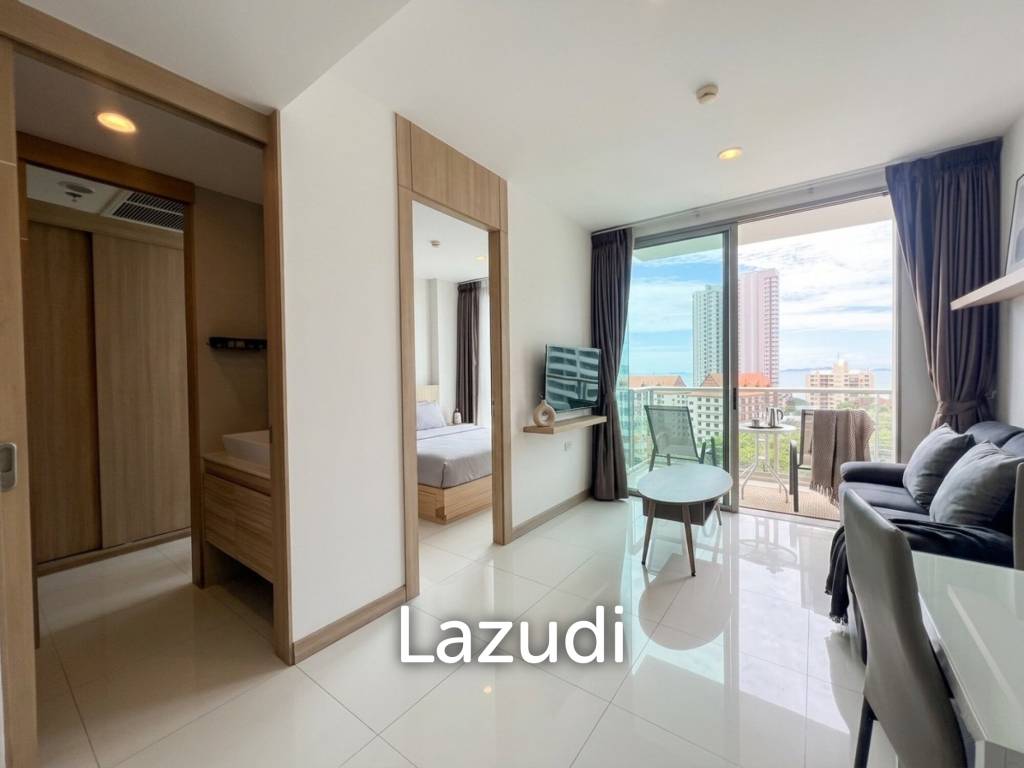 Cozy 1-Bedroom High-Floor Condo at The Riviera Wongamat