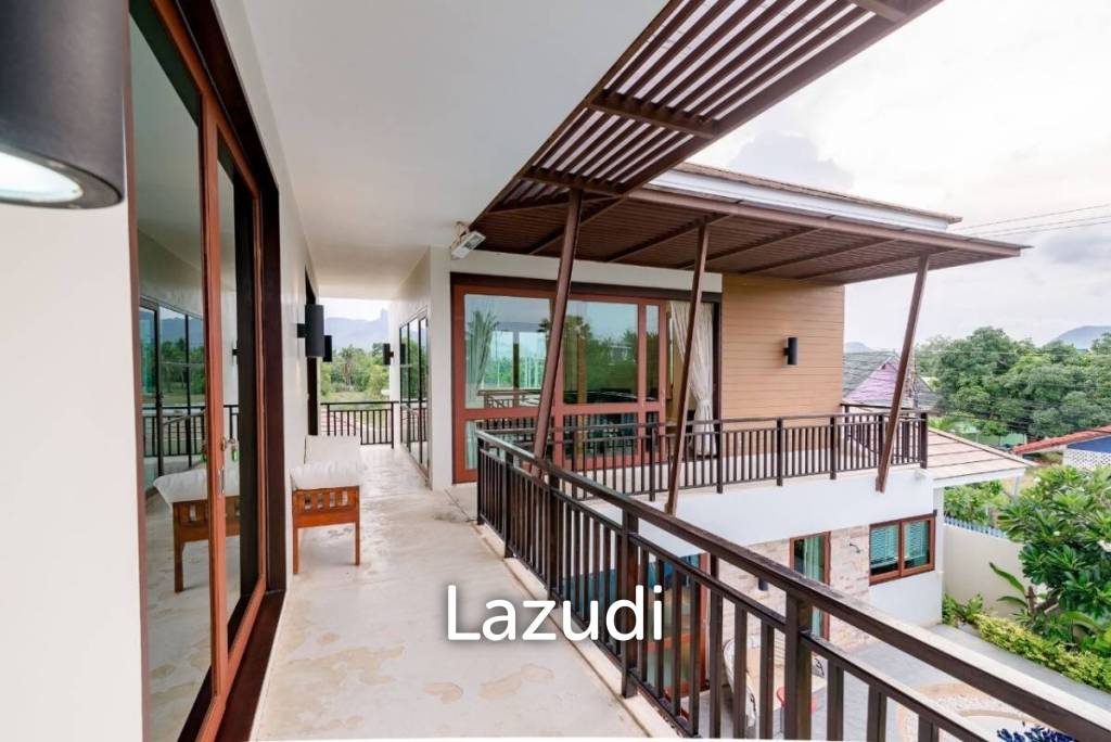 โมเดิร์นวิลล่า 4 ห้องนอน พร้อมสระว่ายน้ำที่สามร้อยยอด