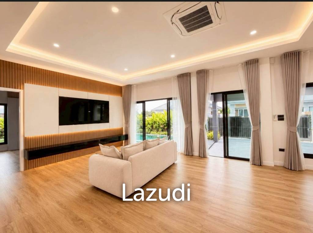 Luxury 3-Bedroom Private Pool Villa for Sale in East Pattaya