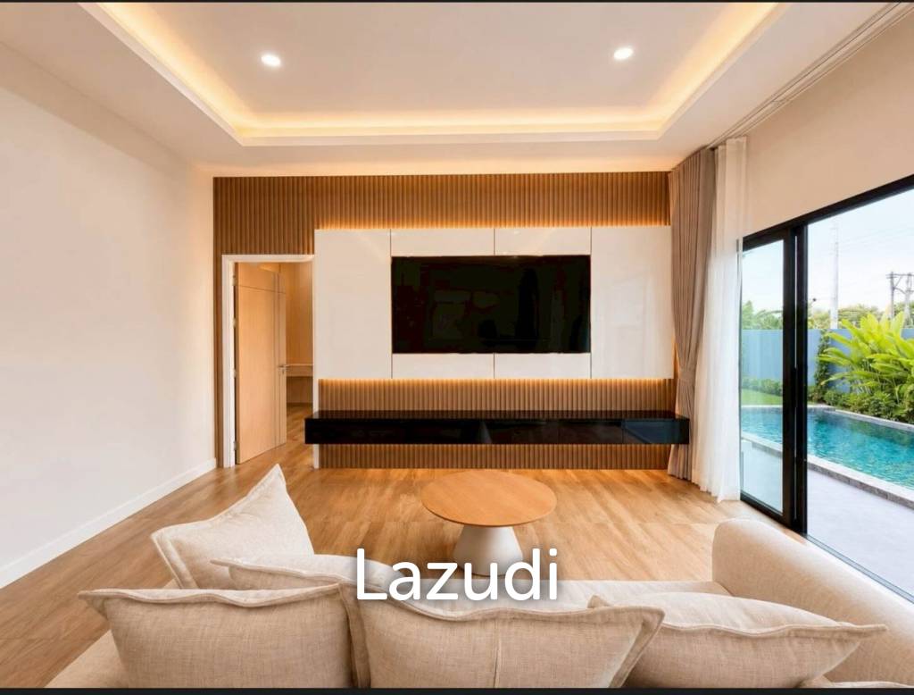 Luxury 3-Bedroom Private Pool Villa for Sale in East Pattaya