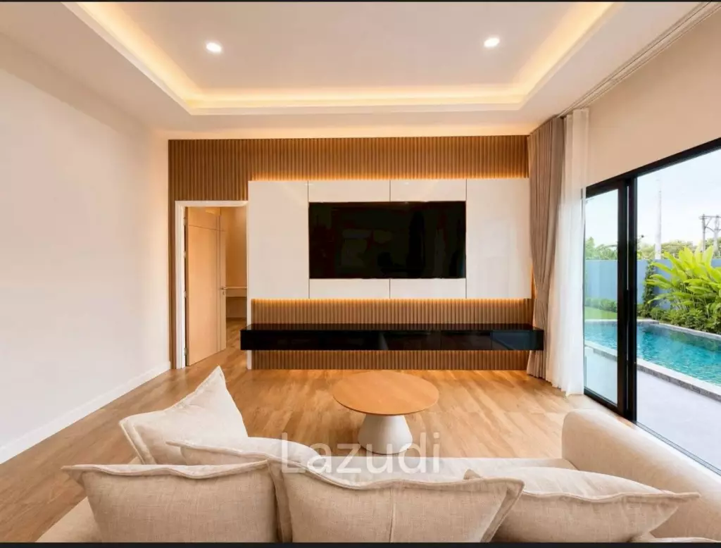 Luxury 3-Bedroom Private Pool Villa for Sale in East Pattaya