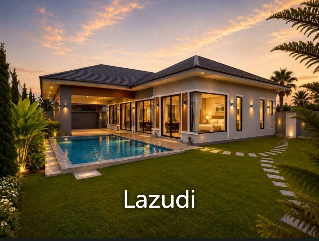Luxury 3-Bedroom Private Pool Villa for Sale in East Pattaya