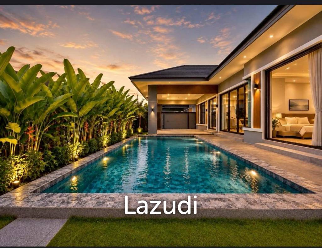Luxury 3-Bedroom Private Pool Villa for Sale in East Pattaya