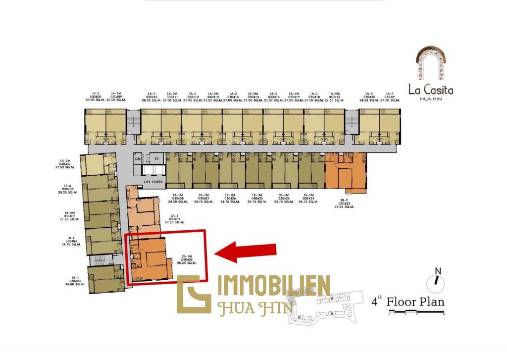 Stadtlage / 4. Stock / 58.5 qm Wohnfläche