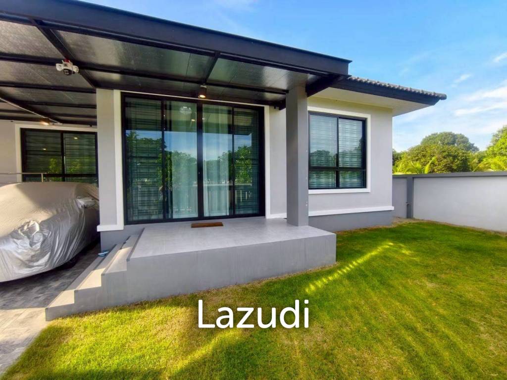 บ้านเดี่ยว 3 ห้องนอนสุดน่ารักให้เช่าในหนองปลาไหล