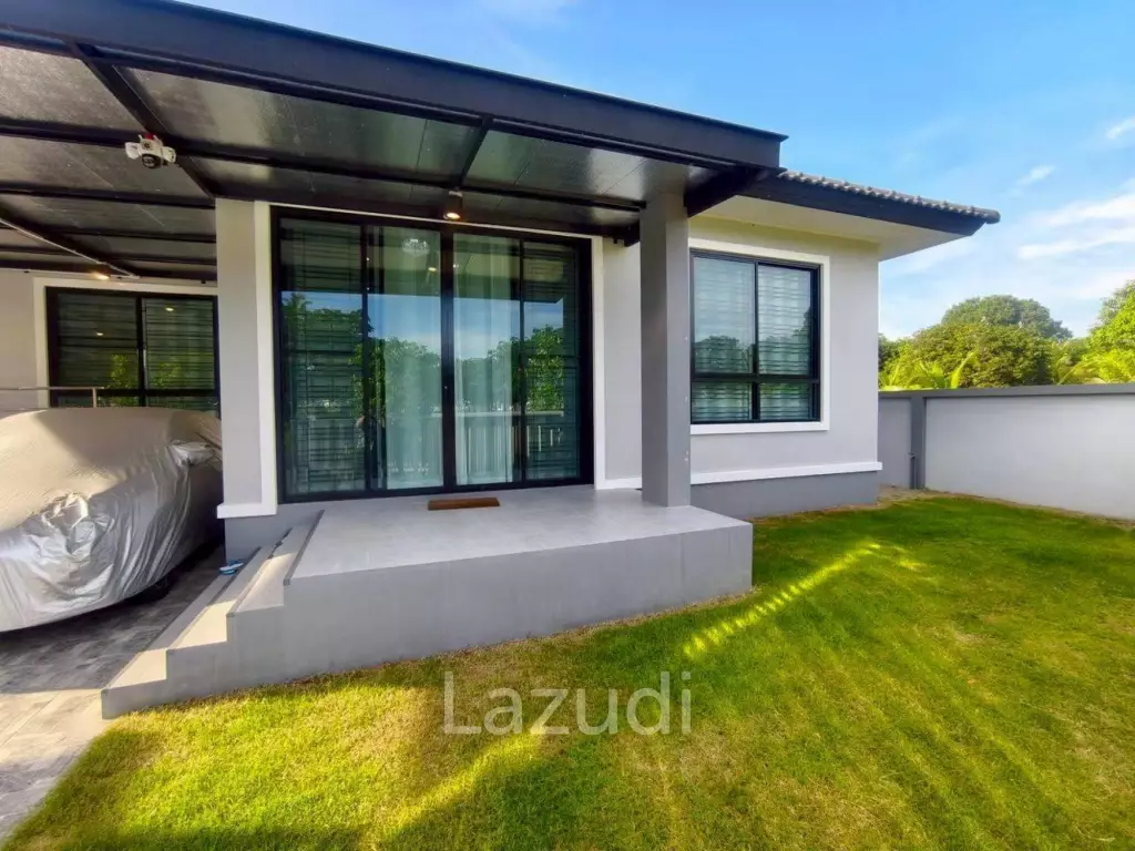 บ้านเดี่ยว 3 ห้องนอนสุดน่ารักให้เช่าในหนองปลาไหล