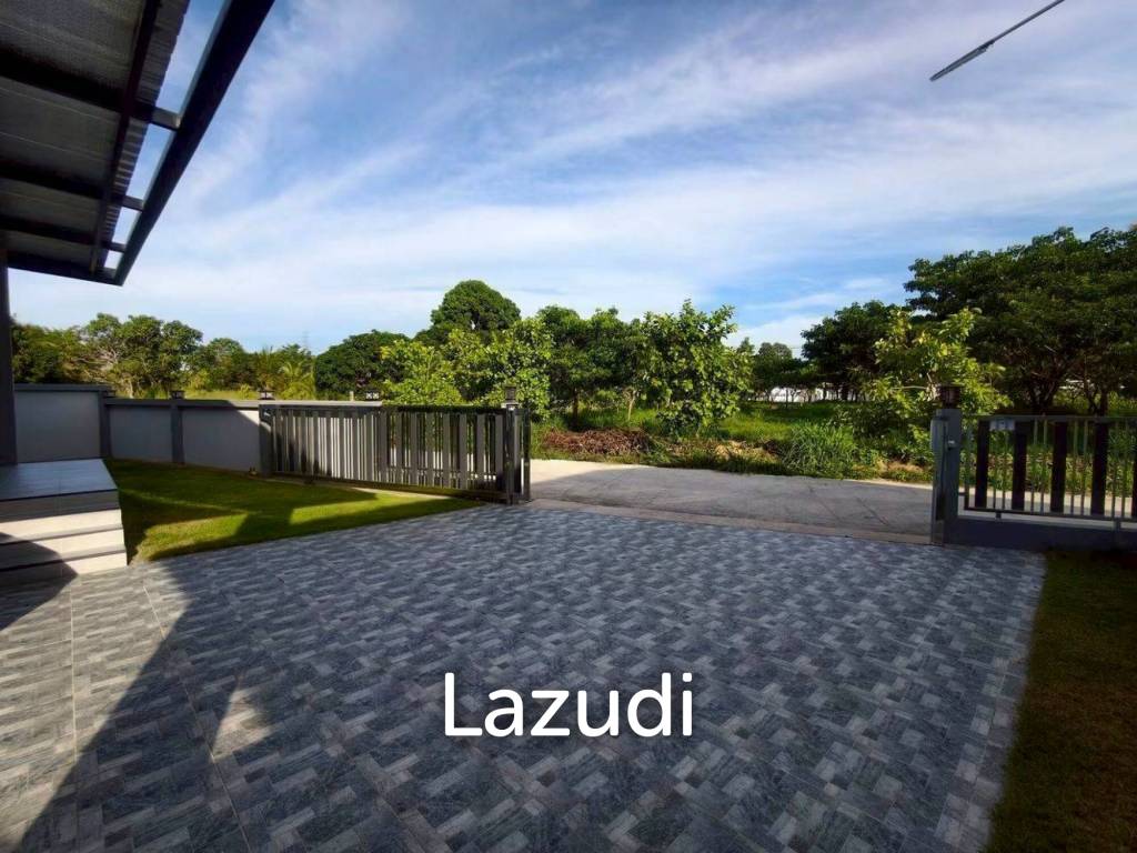 บ้านเดี่ยว 3 ห้องนอนสุดน่ารักให้เช่าในหนองปลาไหล
