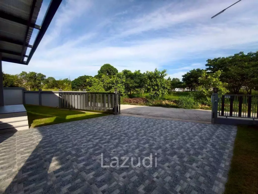 บ้านเดี่ยว 3 ห้องนอนสุดน่ารักให้เช่าในหนองปลาไหล