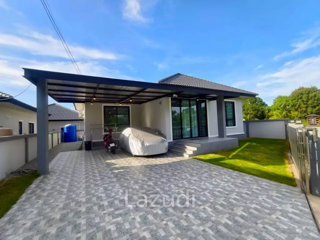 บ้านเดี่ยว 3 ห้องนอนสุดน่ารักให้เช่าในหนองปลาไหล