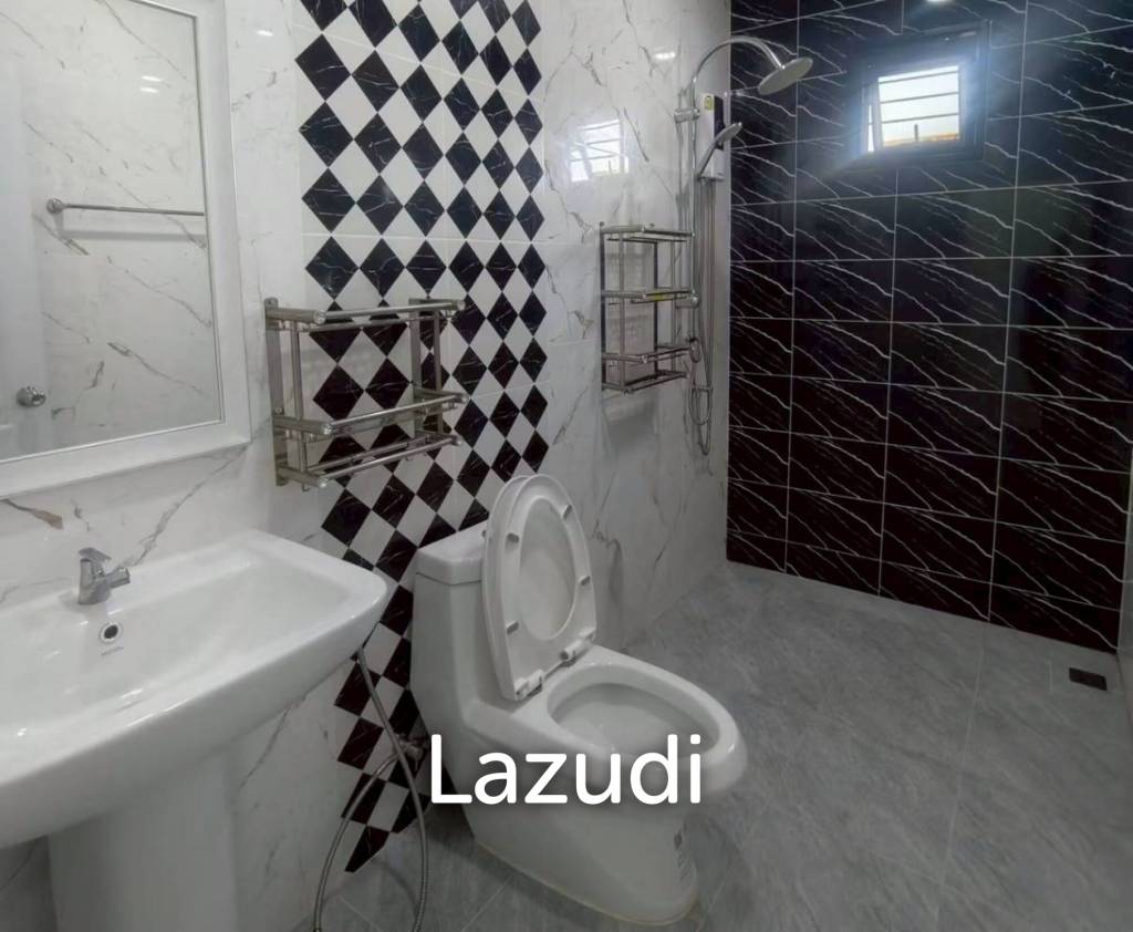 บ้านเดี่ยว 3 ห้องนอนสุดน่ารักให้เช่าในหนองปลาไหล