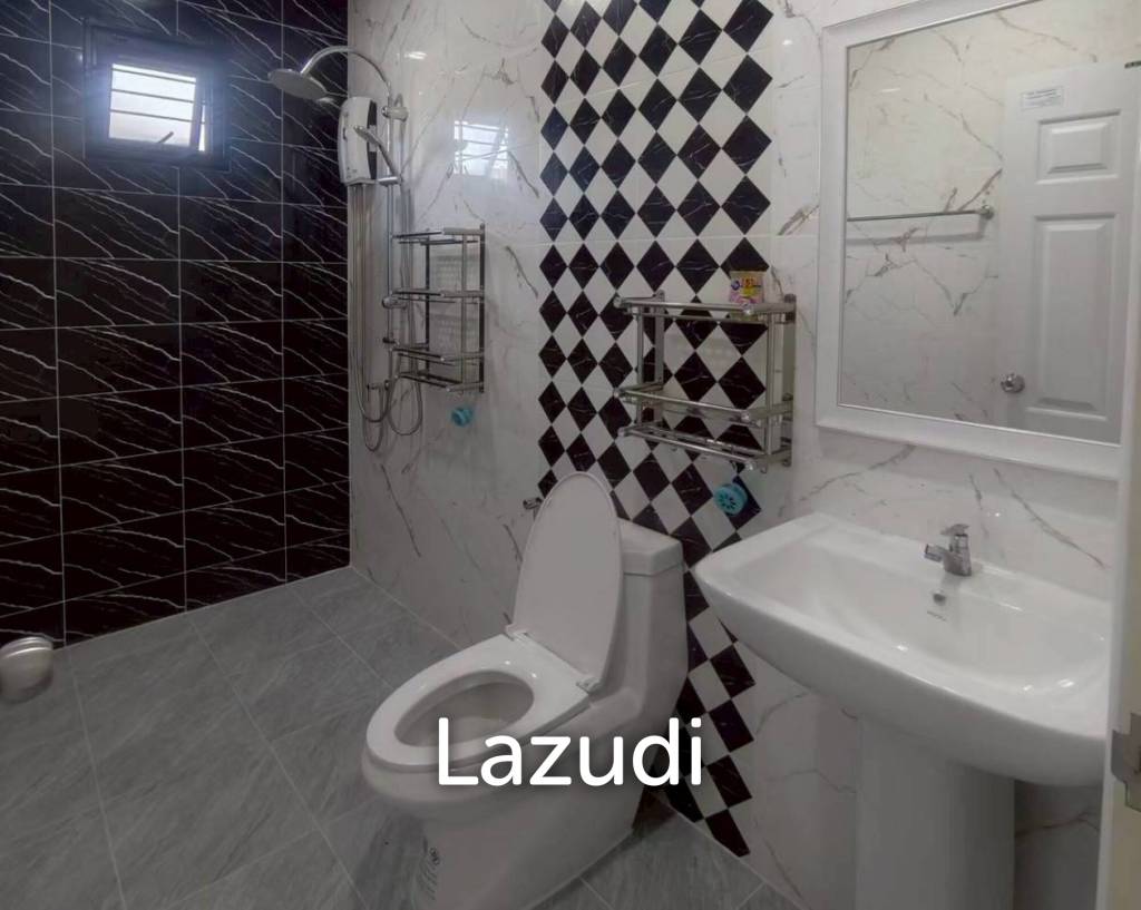 บ้านเดี่ยว 3 ห้องนอนสุดน่ารักให้เช่าในหนองปลาไหล