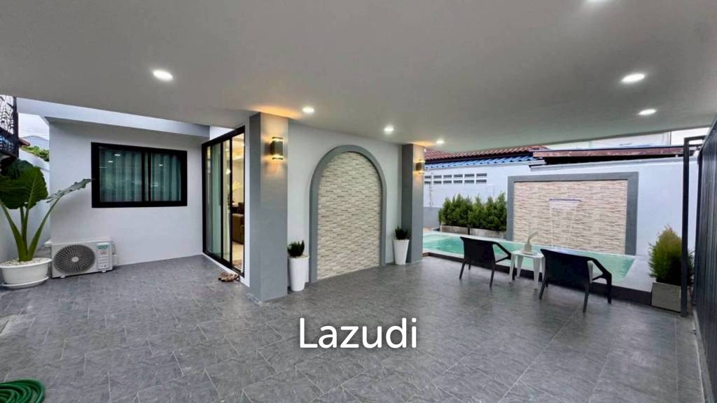 Exquisite Modern Pool Villa at Pattaya Rungrueng Village