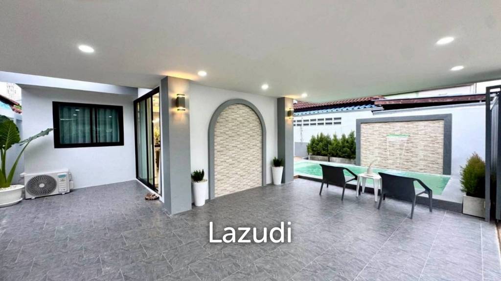 Exquisite Modern Pool Villa at Pattaya Rungrueng Village