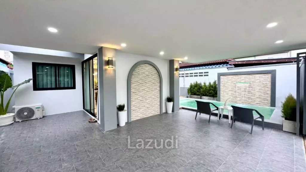 Exquisite Modern Pool Villa at Pattaya Rungrueng Village