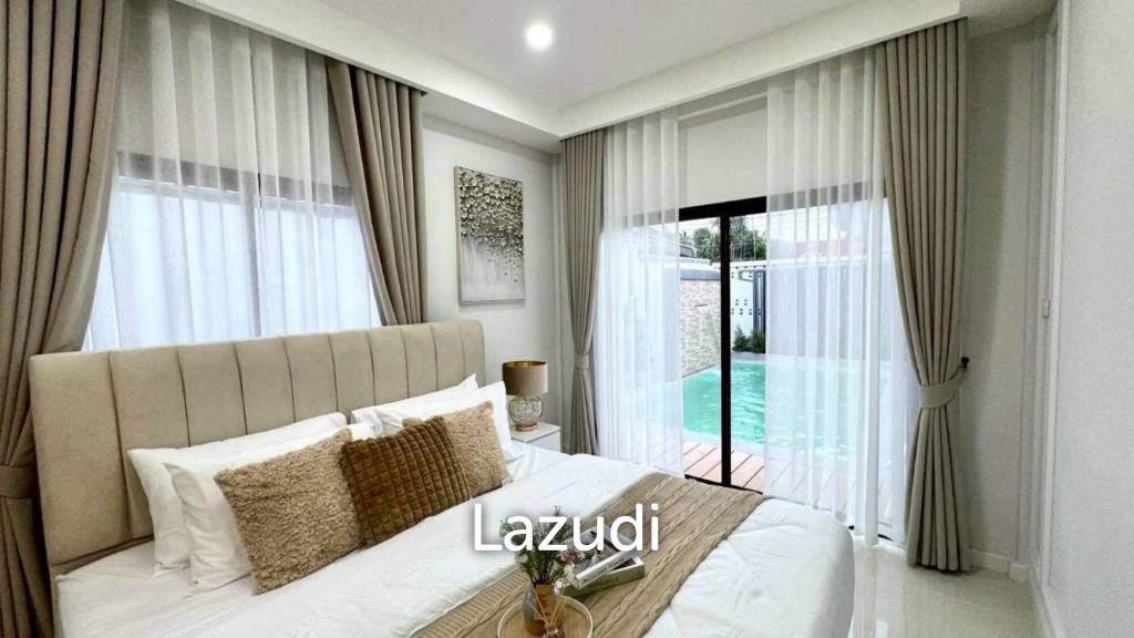 Exquisite Modern Pool Villa at Pattaya Rungrueng Village