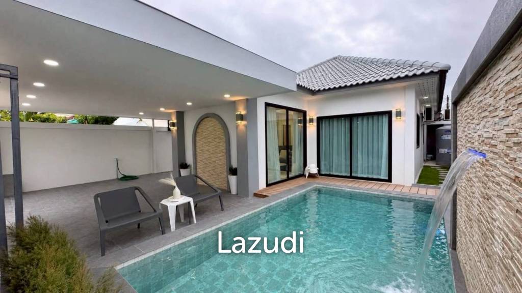 Exquisite Modern Pool Villa at Pattaya Rungrueng Village