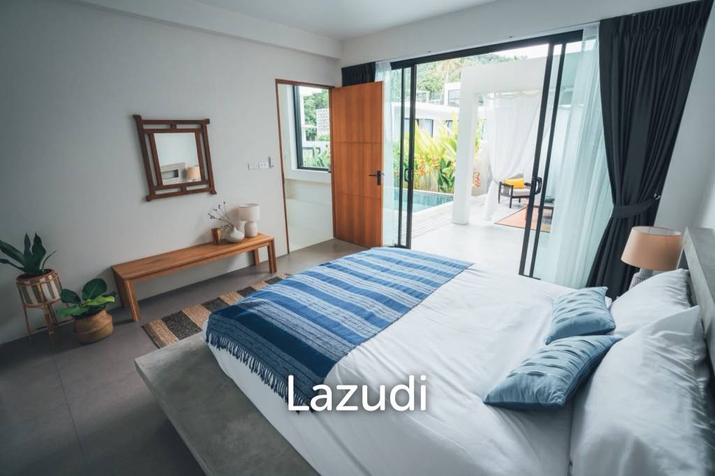 Stylish 2-Bedroom Villa with Private Pool & Roof Terrace – Mae Nam