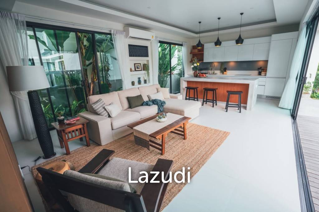 Stylish 2-Bedroom Villa with Private Pool & Roof Terrace – Mae Nam