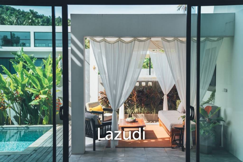 Stylish 2-Bedroom Villa with Private Pool & Roof Terrace – Mae Nam