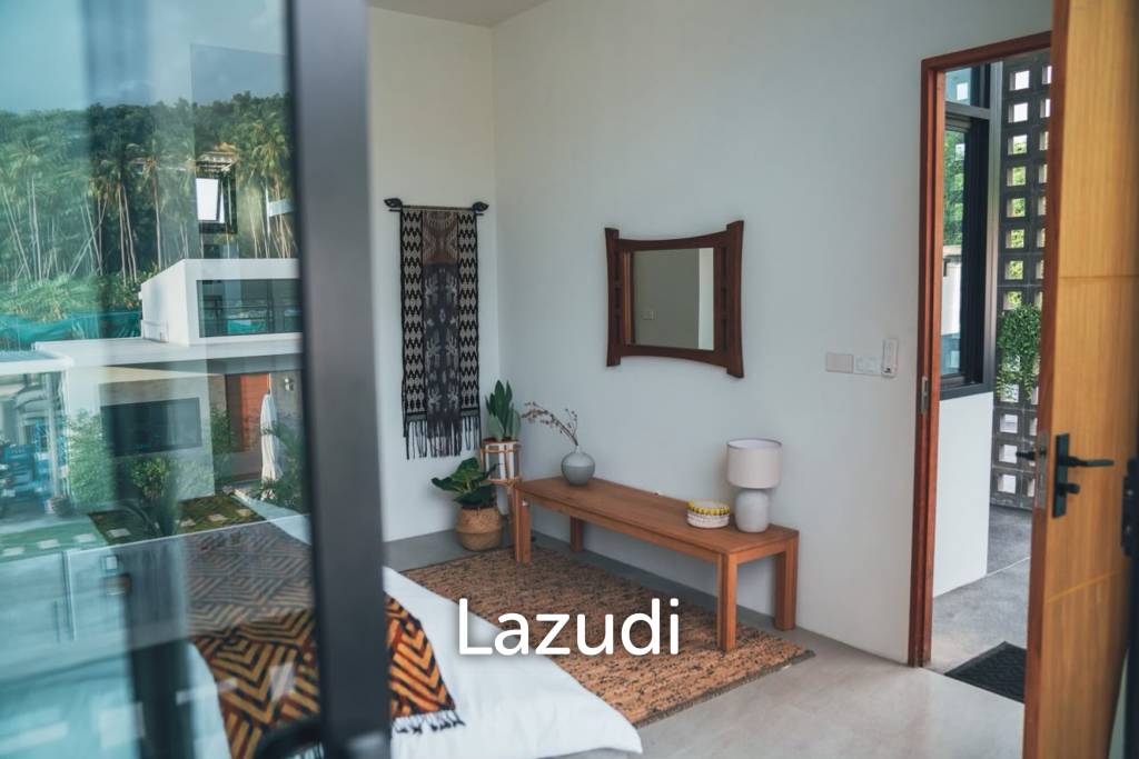 Stylish 2-Bedroom Villa with Private Pool & Roof Terrace – Mae Nam