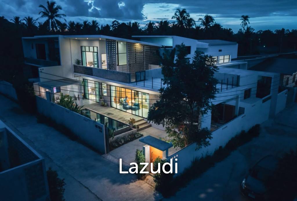 Stylish 2-Bedroom Villa with Private Pool & Roof Terrace – Mae Nam