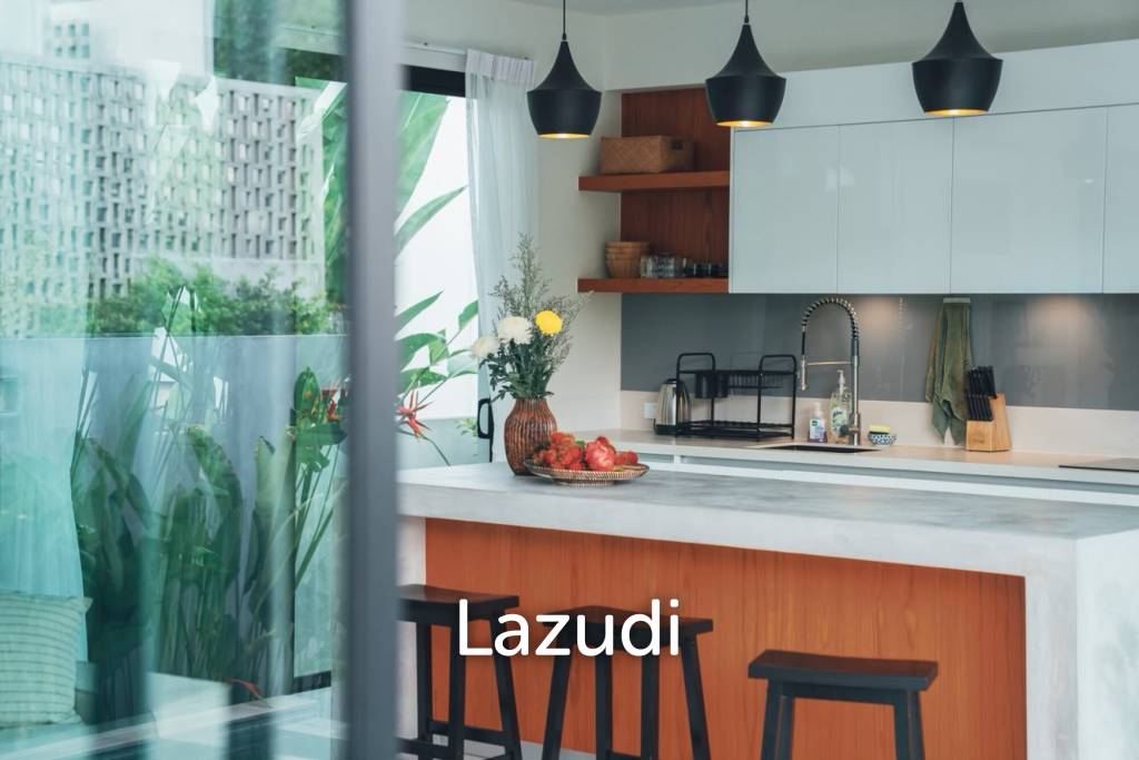 Stylish 2-Bedroom Villa with Private Pool & Roof Terrace – Mae Nam