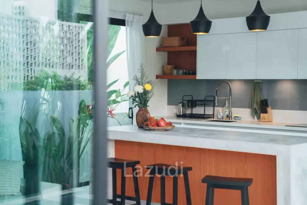 Stylish 2-Bedroom Villa with Private Pool & Roof Terrace – Mae Nam