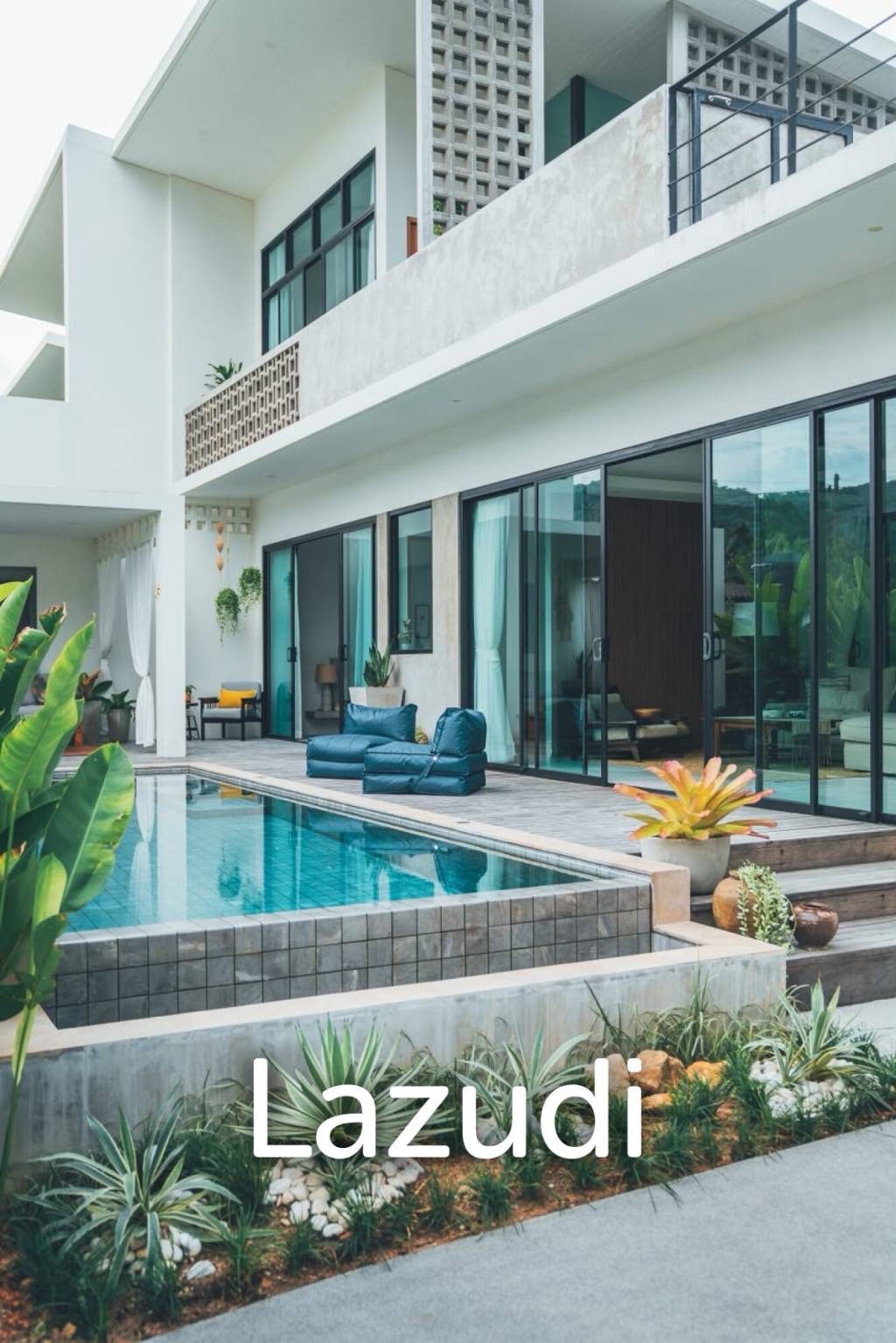 Stylish 2-Bedroom Villa with Private Pool & Roof Terrace – Mae Nam