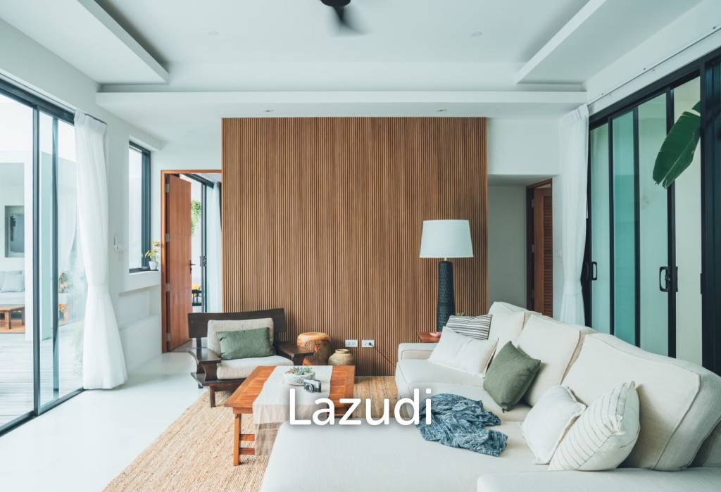 Stylish 2-Bedroom Villa with Private Pool & Roof Terrace – Mae Nam