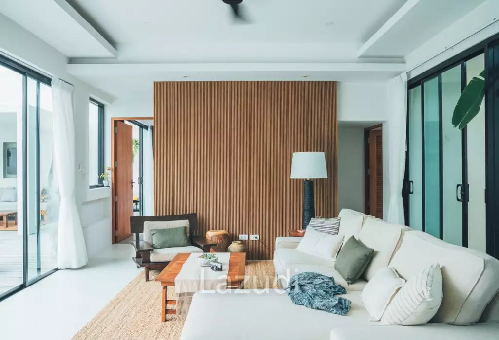 Stylish 2-Bedroom Villa with Private Pool & Roof Terrace – Mae Nam
