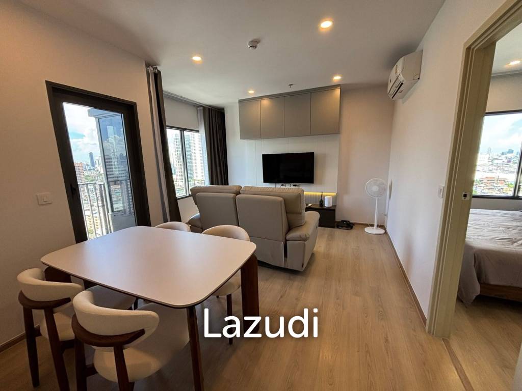 50 sqm 2 Bed Condo on 23rd Floor at Life Rama 4 - Asoke Khlong Toei