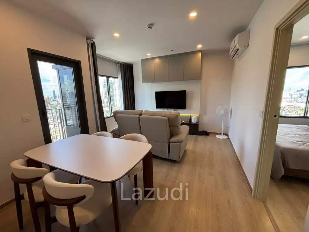 50 sqm 2 Bed Condo on 23rd Floor at Life Rama 4 - Asoke Khlong Toei