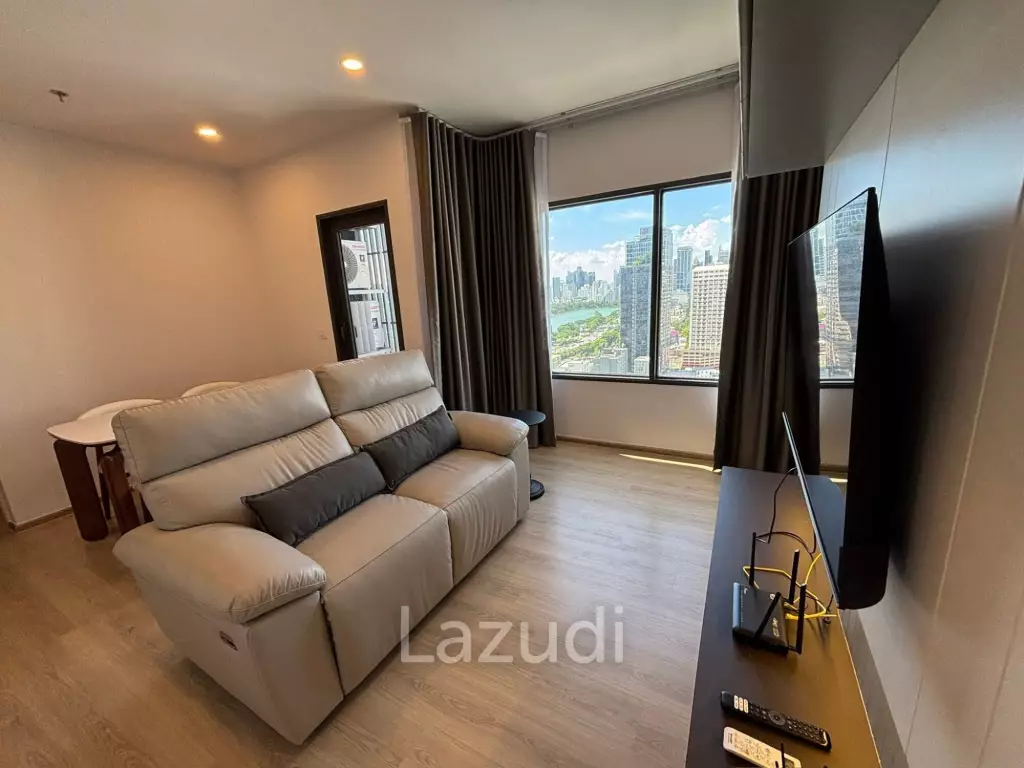 50 sqm 2 Bed Condo on 23rd Floor at Life Rama 4 - Asoke Khlong Toei