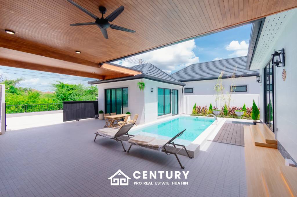 224 sqm modern pool villa in Hin Lek Fai Hua Hin