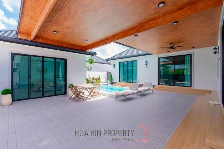 224 sqm modern pool villa in Hin Lek Fai Hua Hin