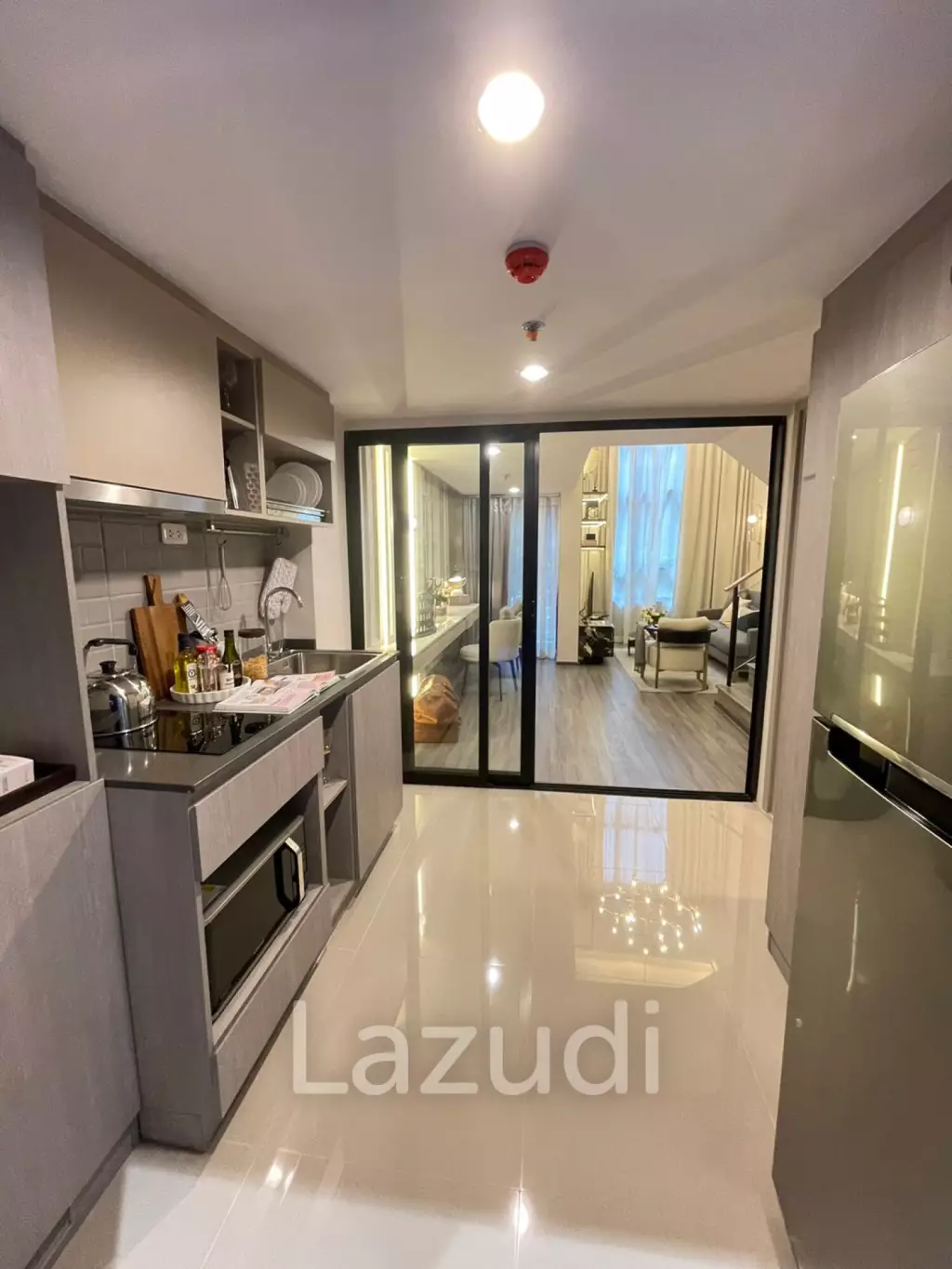 55 sqm duplex 2 bed condo on 31st floor Ideo Ramkamhaeng Lamsali Hua Mak