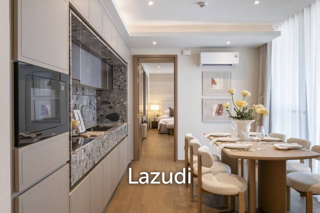 87.5 sqm modern 2-bed condo on 7th floor at Via 34 Khlong Toei Bangkok