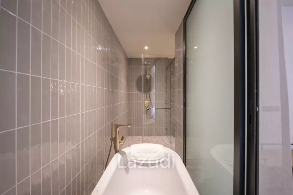 87.5 sqm modern 2-bed condo on 7th floor at Via 34 Khlong Toei Bangkok