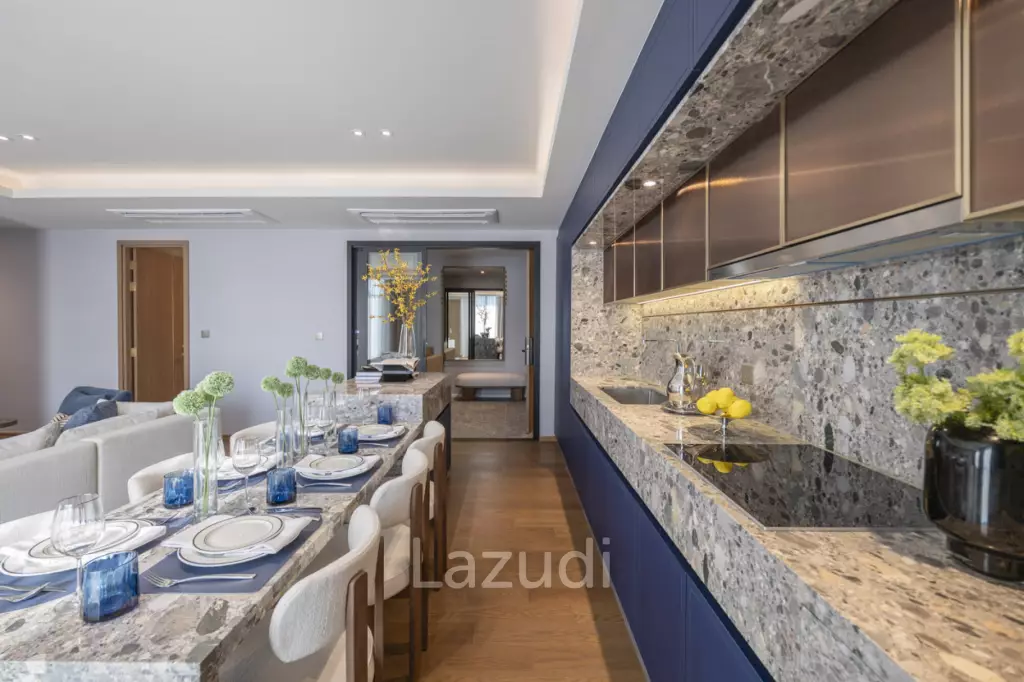 146 sqm modern 3 bedroom condo on 5th floor in Khlong Toei Bangkok