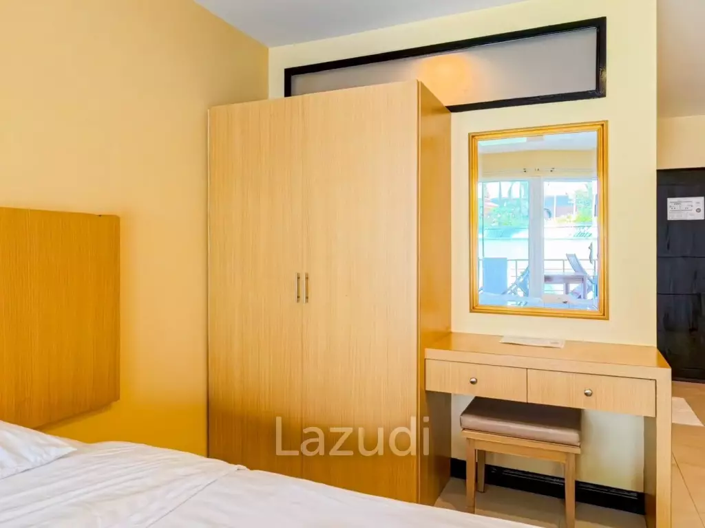 Jomtien Plaza Residence for Rent Spacious Studio Apartment