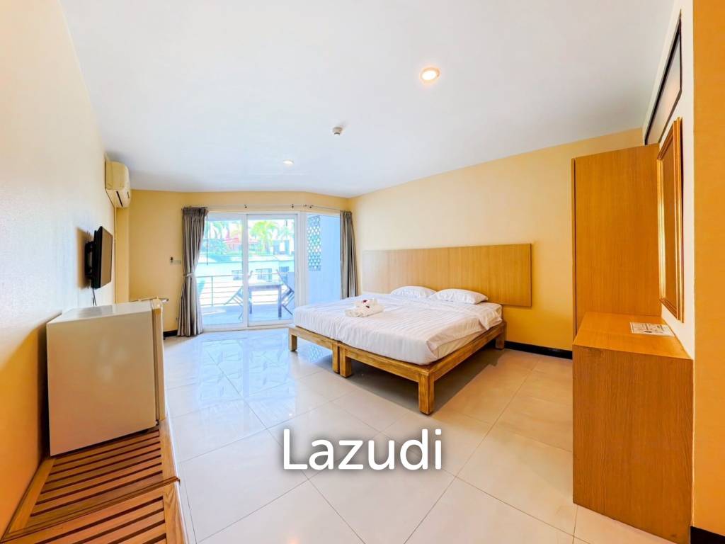 Jomtien Plaza Residence for Rent Spacious Studio Apartment