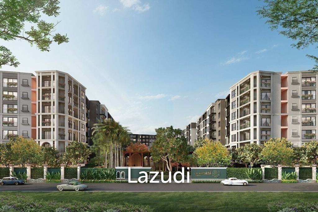 26 sqm Stylish Condo in La Habana Hua Hin