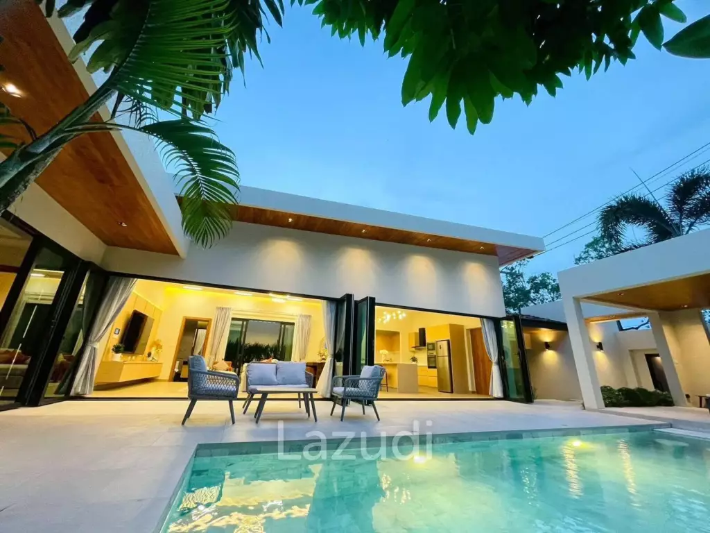 Modern 3-Bedroom Pool Villa for Sale in Layan
