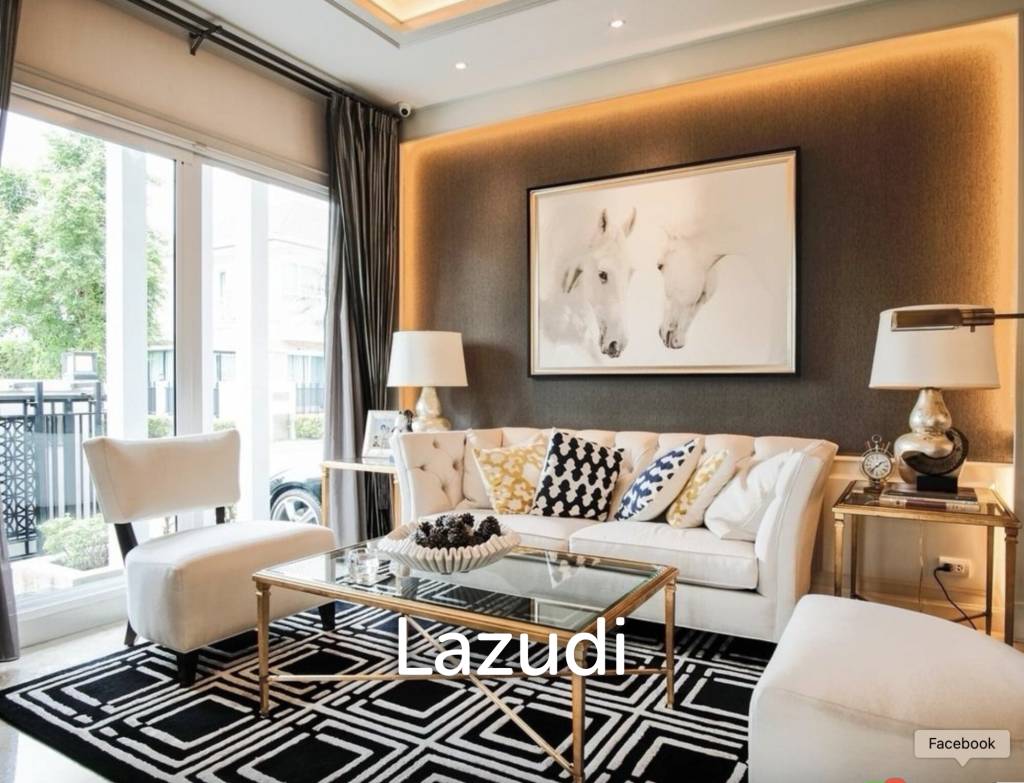 335 sqm Detached House Grand Bangkok Boulevard Rama 9 Srinakarin Suan Luang