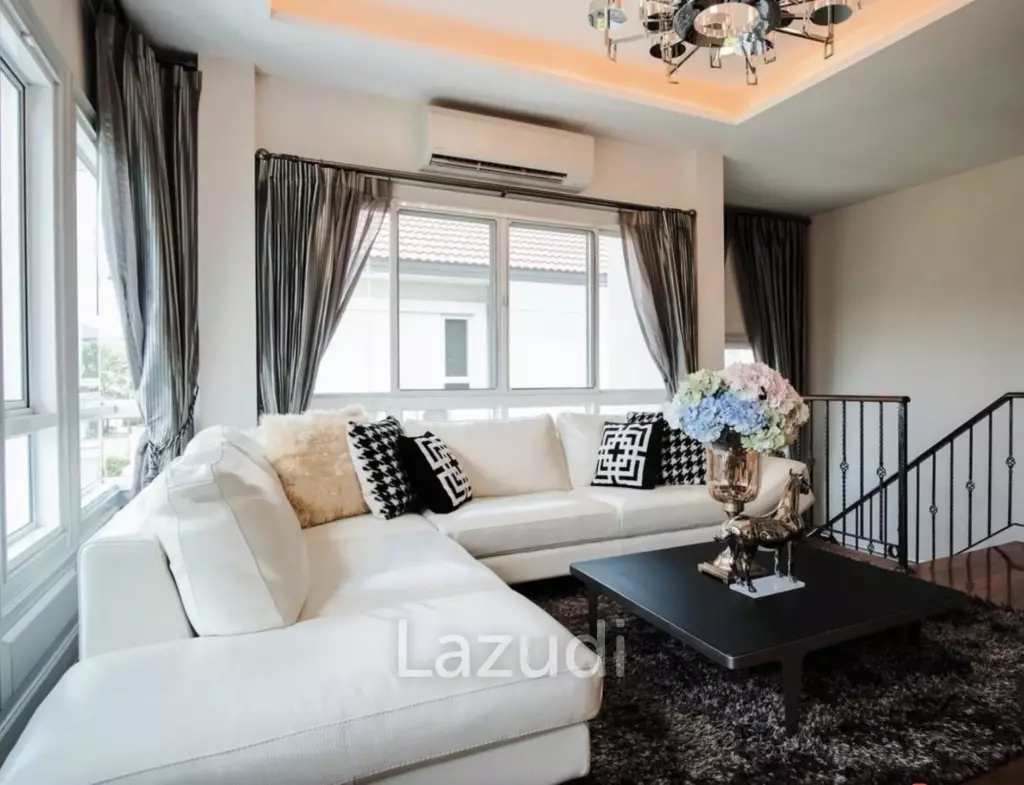 335 sqm Detached House Grand Bangkok Boulevard Rama 9 Srinakarin Suan Luang