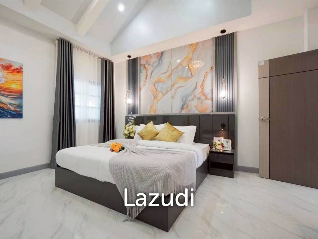 Modern Renovated Pool Villa for Sale Near Mabprachan Lake