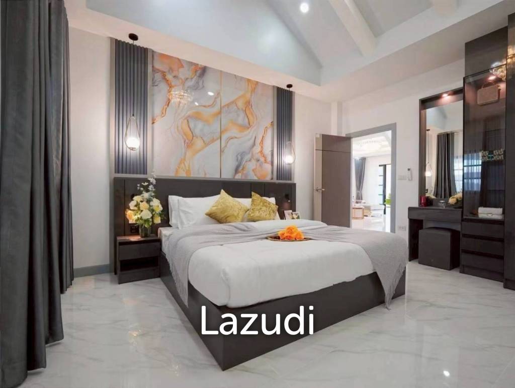 Modern Renovated Pool Villa for Sale Near Mabprachan Lake